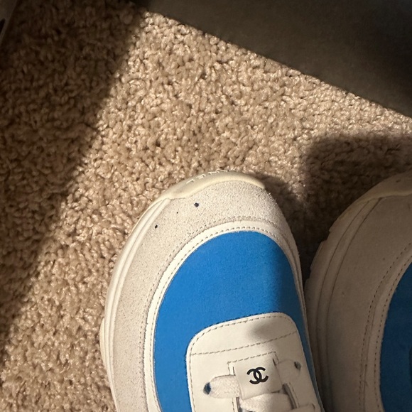 Chanel 2018 Interlocking CC Logo Wedge Sneaker - Picture 6 of 8